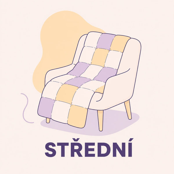 Střední deka (140x100cm)